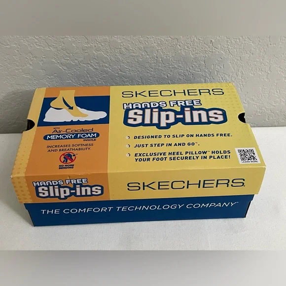 Skechers Breathe Easy Knitty Waves Hands Free Slip-ins Womens 7 Black (100762) - Picture 12 of 13